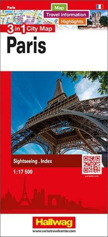 Buy map Paris : 3 in 1 city map = Parigi : 3 in 1 city map