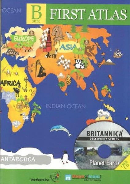 Buy map Bsure Childrens First Atlas by Maps of World