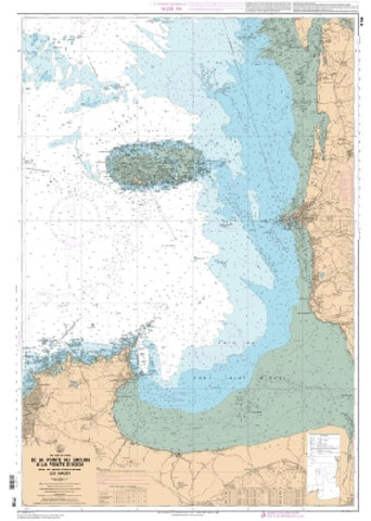 Buy map De la Pointe du Grouln a la Pointe dAgon - Baie du Mont-Saint-Michel - iles Chausey by SHOM