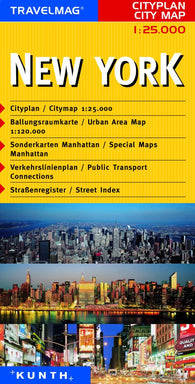 Buy map New York City, NY by Kunth Verlag