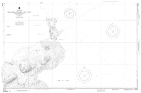 Buy map New Harbor And Marble Point Vicinity (NGA-29324-2) by National Geospatial-Intelligence Agency