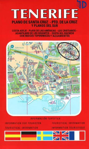 Buy map Tenerife, Spain by Distrimapas Telstar, S.L.