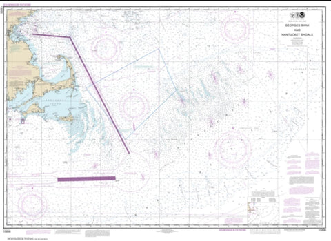 Buy map Georges Bank and Nantucket Shoals (13200-38) by NOAA