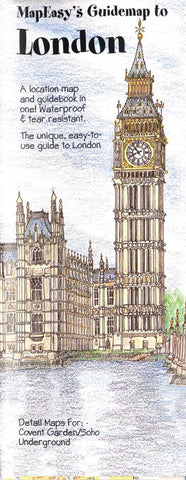 Buy map London, United Kingdom Guidemap by MapEasy, Inc.