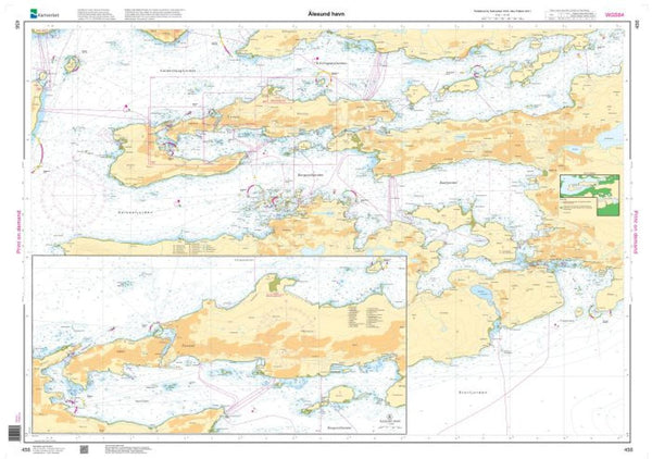 Buy map ÅLESUND HAVN (456) by Kartverket