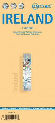 Buy map Ireland by Borch GmbH.