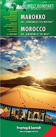 Buy map Marokko : das königreich des westens = Morocco : the kingdom of the west