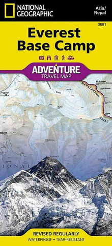 Buy map Everest Base Camp, Nepal, Adventure Map 3001