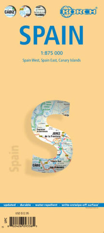 Buy map Spain Road Map