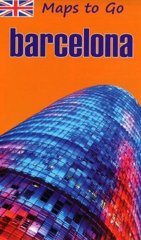Buy map Barcelona, Maps To Go, English, Spain by Distrimapas Telstar, S.L.