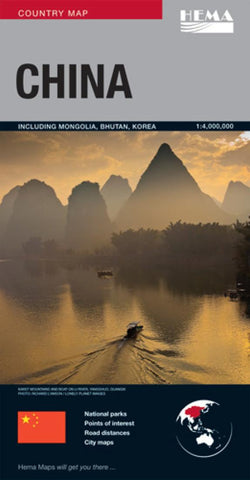 Buy map China : country map