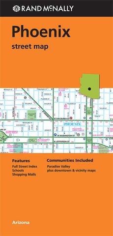 Buy map Phoenix, Arizona by Rand McNally