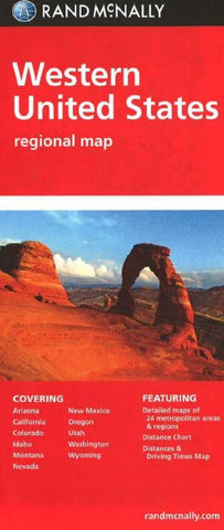 Buy map United States, Western Regional by Rand McNally