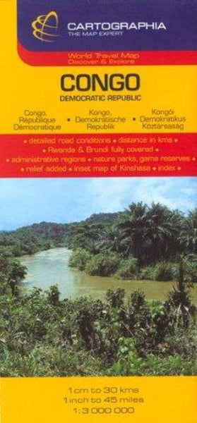 Buy map Congo by Cartographia