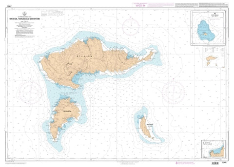 Buy map Mohotani - Baie de Puioono by SHOM