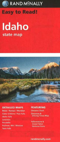 Buy map Idaho by Rand McNally