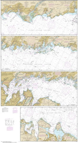 Buy map Long Island Sound-New Haven Harbor Entrance and Port Jefferson to Throgs Neck (12364-39) by NOAA