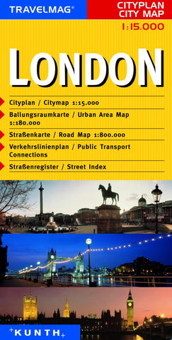 Buy map London, United Kingdom by Kunth Verlag