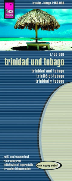 Buy map Trinidad und Tobago = Trinidad and Tobago = Trinité-et-Tobago = Trinidad y Tobago