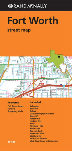 Buy map Forth Worth, Texas by Rand McNally