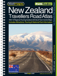 Buy map New Zealand, Travellers Road Atlas by Kiwi Maps