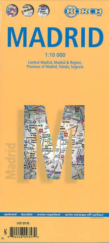 Buy map Madrid City Map