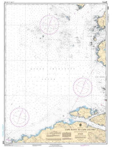 Buy map Cape Scott to Cape Calvert by Canadian Hydrographic Service