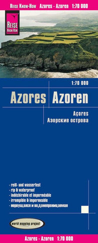 Buy map Azores by Reise Know-How Verlag