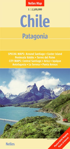 Buy map Chile and Patagonia by Nelles Verlag GmbH