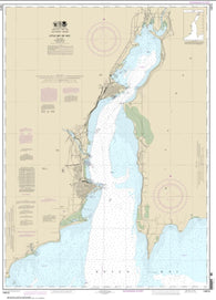 Buy map Little Bay de Noc (14915-26) by NOAA