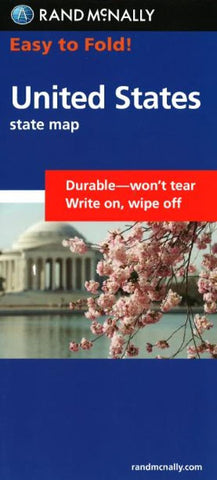 Buy map United States, Easy to Fold by Rand McNally