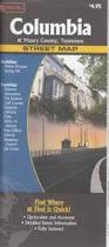 Buy map Columbia and Maury County, Tennessee by The Seeger Map Company Inc., NorthernStar (Firm)
