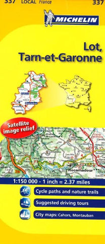 Buy map Lot, Tarn Et Garonne (337) by Michelin Maps and Guides