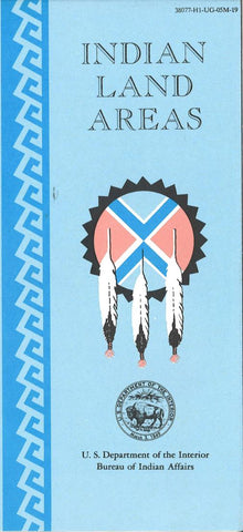 Buy map Indian Land Areas Map