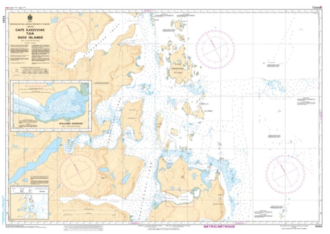 Buy map Cape Kakkiviak to/a Duck Islands by Canadian Hydrographic Service