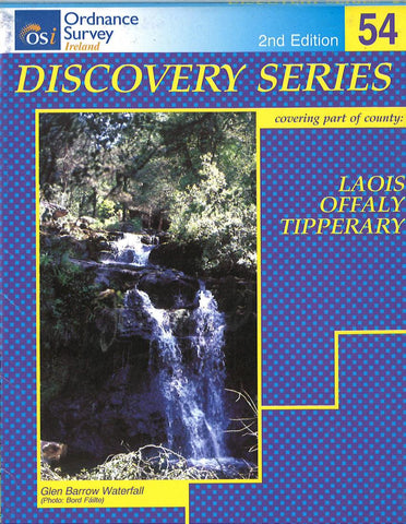 Buy map Laois, Offaly, Tipperary, Ireland Discovery Series #54