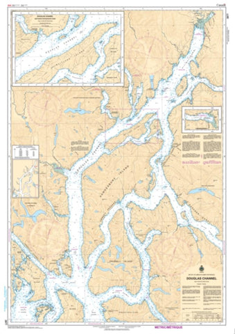 Buy map Douglas Channel by Canadian Hydrographic Service
