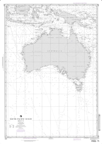 Buy map South Pacific Ocean Sheet Iv (NGA-623-9) by National Geospatial-Intelligence Agency
