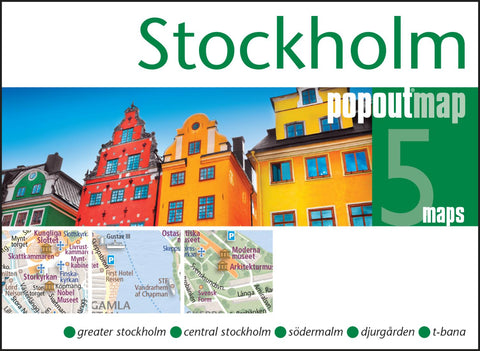 Buy map Stockholm, Sweden, PopOut Map by PopOut Products