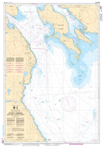 Buy map Halifax Harbour - Black Point to/a Point Pleasant by Canadian Hydrographic Service