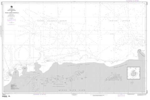 Buy map Cape Norvegia To Riiser-Larson Peninsula (NGA-29025-3) by National Geospatial-Intelligence Agency