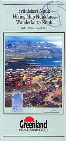 Buy map Nuuk Area Hiking Map