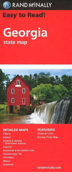 Buy map Georgia by Rand McNally