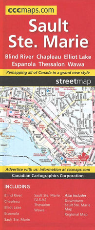 Buy map Sault Ste. Marie Map
