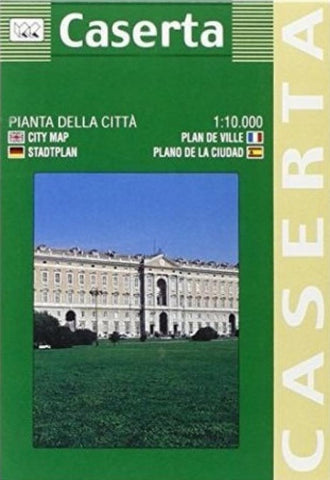 Buy map Caserta, Italy by Litografia Artistica Cartografica