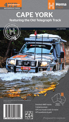 Buy map Cape York, Australia, From Cairns to the Tip by Hema Maps