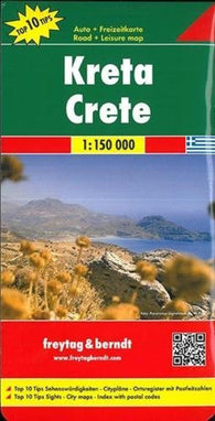 Buy map Crete Road + Leisure Map