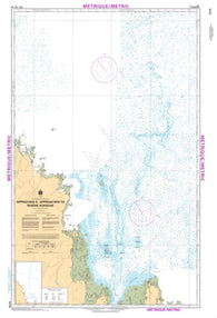 Buy map Approches a/Approaches to Riviere Koksoak by Canadian Hydrographic Service