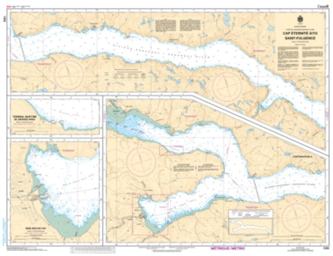 Buy map Cap Eternite a/to Saint Fulgence by Canadian Hydrographic Service