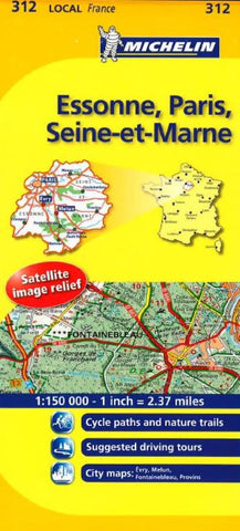 Buy map Essone, Paris, Seine Et Marne (312) by Michelin Maps and Guides